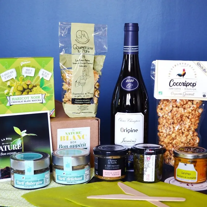 Panier garni L'Apéro Végétarien Gourmet