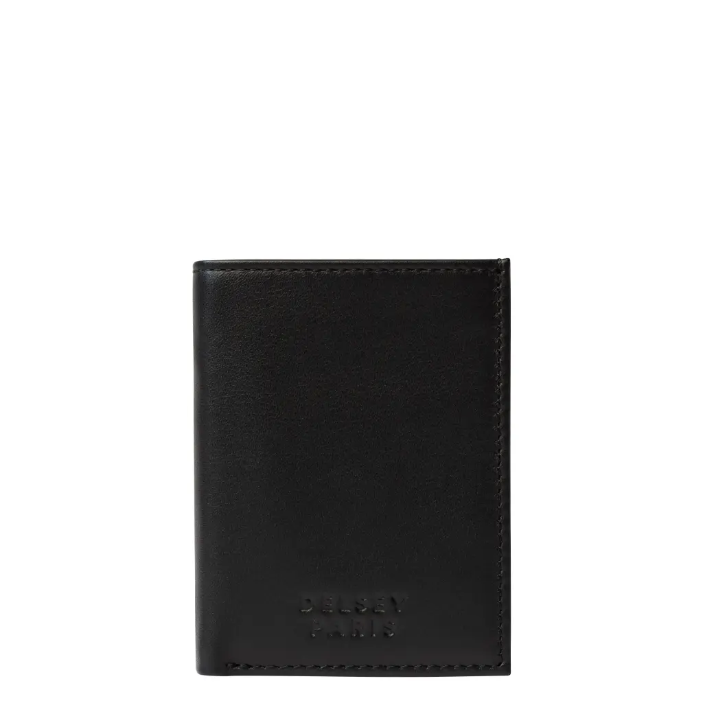 Portefeuille en cuir lisse 3v Delsey