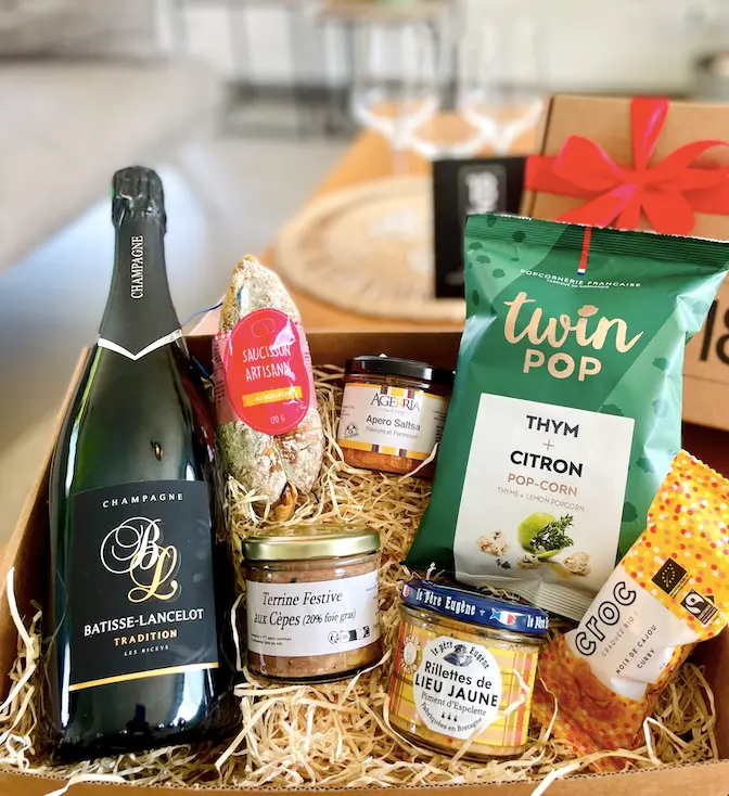 Coffret Premium Champagne & mets 