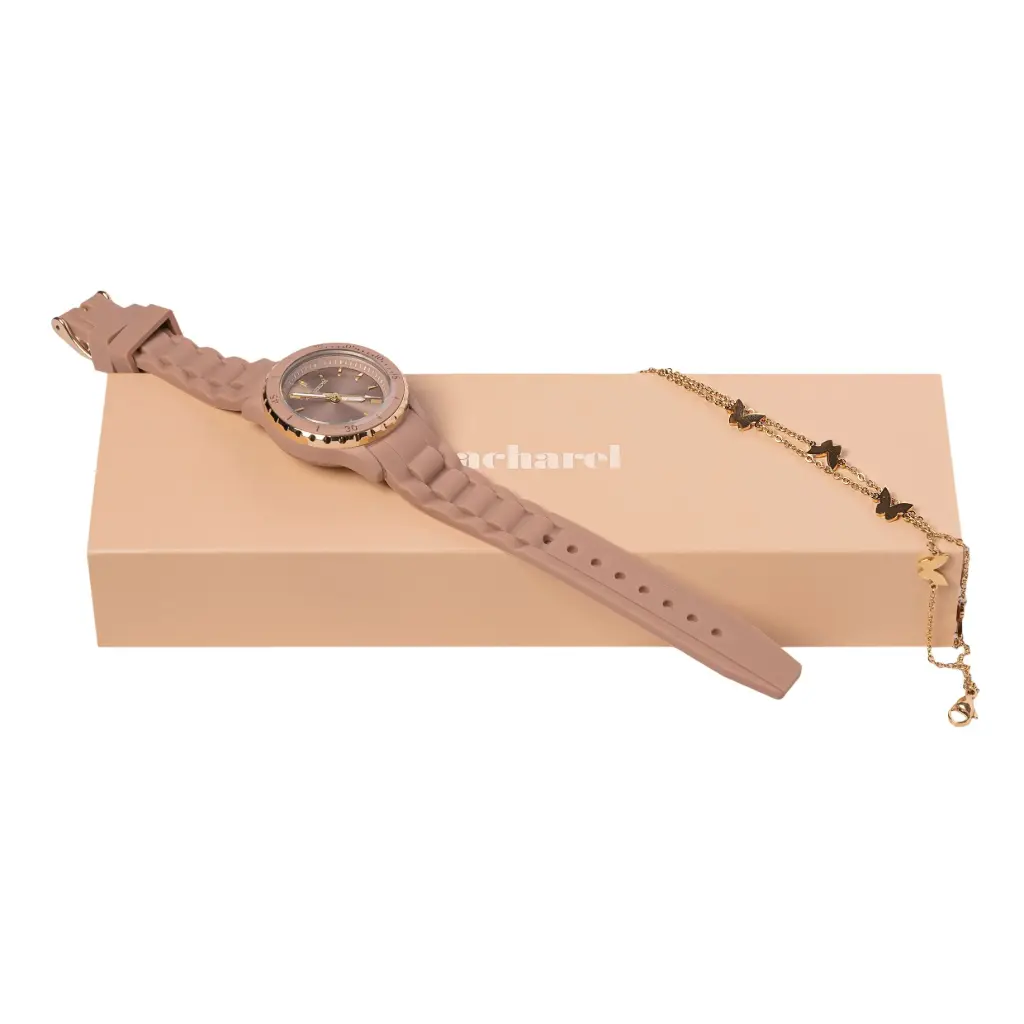 Coffret Cacharel (montre + bracelet)