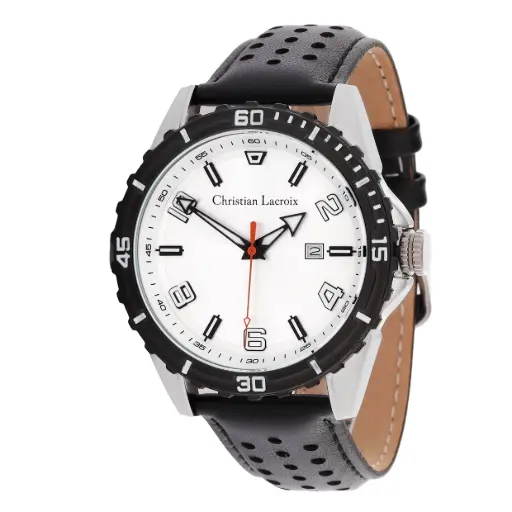 [LMD489A] Montre dateur Sol Christian Lacroix