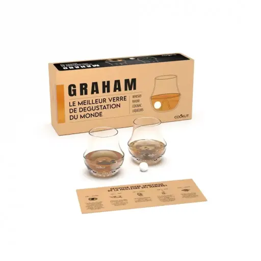 [GRAHAM] Coffret de 2 verres
