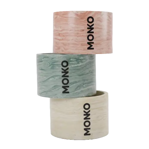 [Pack de 3 petites bougies "coffret Hiver" : Ambre, thé et pain d'épices, amande] Pack de 3 petites bougies "coffret Hiver"